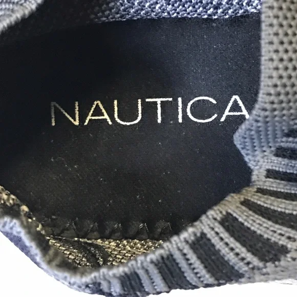 Nautica Slip On Knit Camouflage Sneakers Women Sz 9.5 Great Condition - Picture 3 of 14